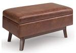 Owen 36 Inch Lift Top Coffee Table Ottoman