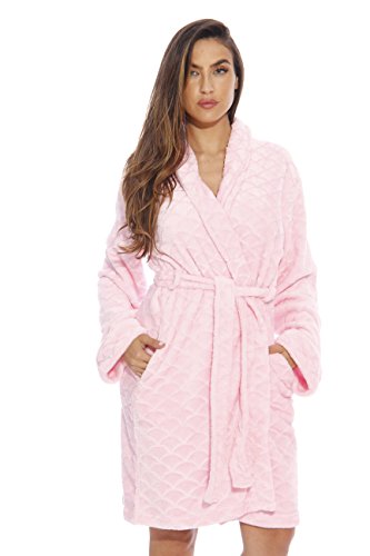Just Love Kimono Robe / Bath Robes for Women, SizeX-Large, Light Pink