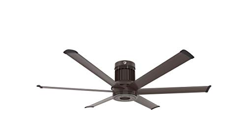 Big Ass Fans i6 60 Inch Outdoor Ceiling Fan with Direct Mount, Oil Rubbed Bronze Finish, SenseMe Technology, Bluetooth Remote Included, Residential or Commercial