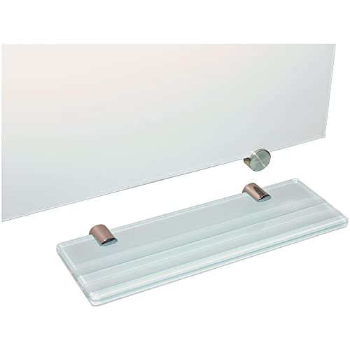 Best-Rite 48 x 96 x 1/8 Inches, Visionary Magnetic Glass Whiteboard, Frameless, Glossy White,
