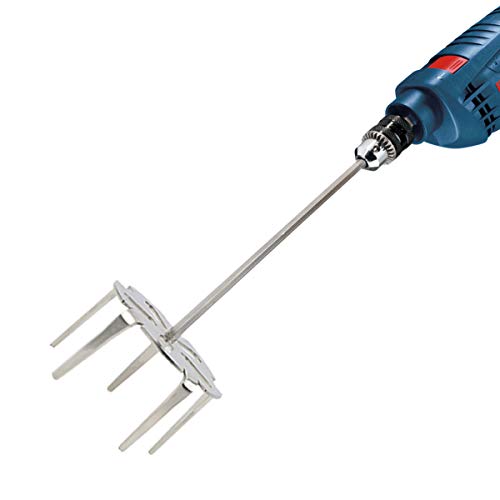 KAMaster Pork Puller Drill Attachment 304 Stainless Steel Meat Shredder Used with Standard Hand Drill for BBQ