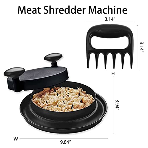 Fsadwnn Chicken Shredder, Meat Shredder Shred Machine,3PCS Meat Grinder with Meat Claws,Meat Shredder Tool with Handles for Pulled Pork, Beef and Chicken