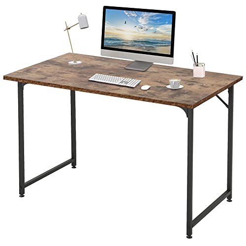 PayLessHere Computer Desk 40'', Modern Writing Desk, Simple Study Table, Industrial Office Desk, Sturdy Laptop Table for Home Office, Vintage