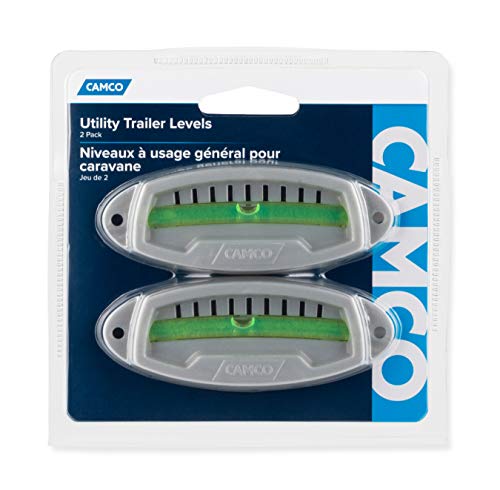 Camco 25503 Utility Trailer Level - 2 pack, White