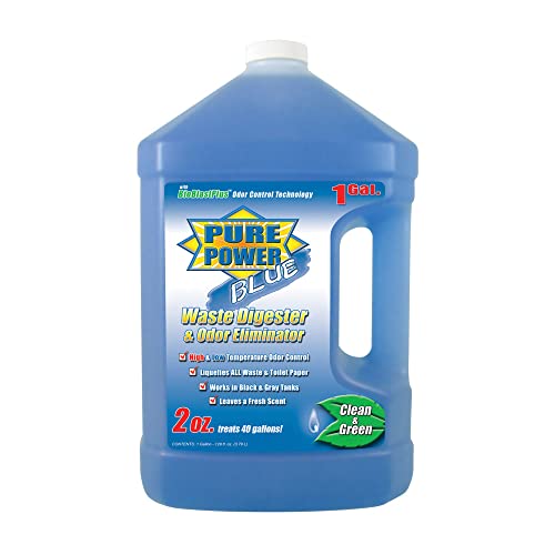 Valterra - V23128 Pure Power Blue Waste Digester and Odor Eliminator - 128-Ounce Bottle