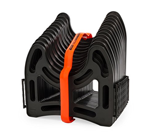 Camco 10-Foot Sidewinder RV Sewer Hose Support | Features a Lightweight, Flexible, and Durable Frame | Curves Around Obstacles | Black (43031)