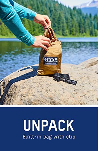 ENO - Eagles Nest Outfitters SingleNest Hammock, Portable Hammock for One, Navy/Royal