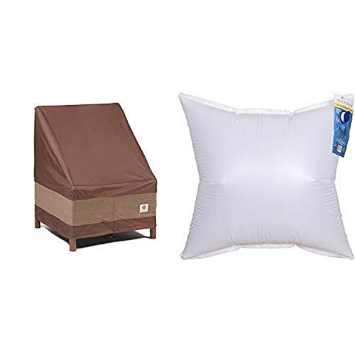Duck Covers Ultimate Patio Chair Cover, 40-Inch with Duck Dome Airbag, 36"L x 36"W