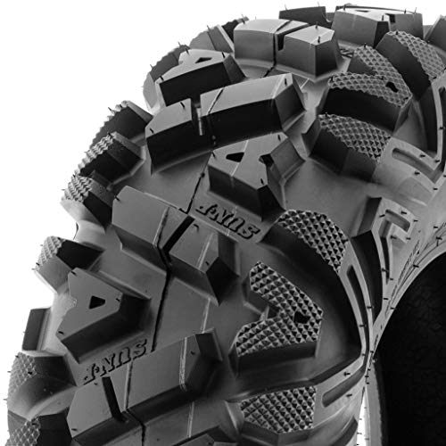 Set of 4 SunF Power.I ATV UTV all-terrain Tires 26x9-14 & 26x11-14, 6PR Front&Rear, Tubeless A033