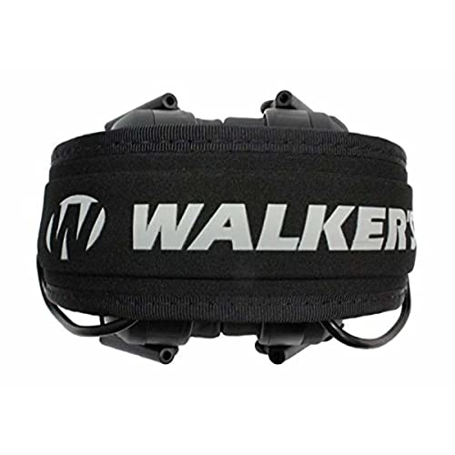 Walker's GWP-RSEMPAT Razor Slim Electronic Muff - Black Patriot
