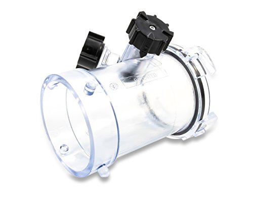 Camco Dual Flush RV Holding Tank Rinser | Features Two-Way Jet Cleaning Action, a 5-Inch Long Clear Polycarbonate Design, and Helps Reduce Odors and Malfunctions in RV Holding Tanks and Hoses (39072)