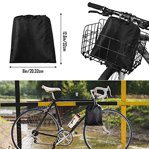 Favoto Bike Cover Waterproof Outdoor Bicycle Cover Thicken Oxford 29 Inch Windproof UV Snow Rustproof with Lock Hole Storage Bag for Mountain Road Bike City Bike Beach Cruiser Bike, Orange