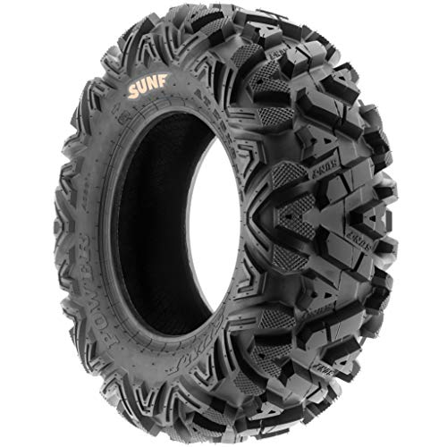 SunF Power.I ATV/UTV all-terrain Tires 24x8-12 Front & 24x10x11 Rear, Set of 4 A033, 6-PR, Tubeless