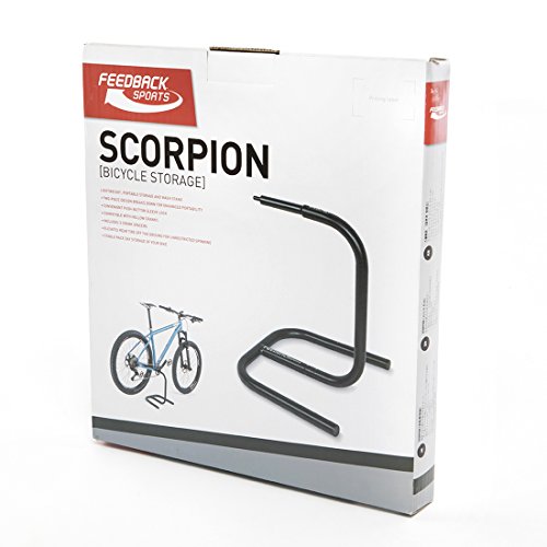 Feedback Sports Scorpion Moto-Style Bike Stand - 2 Piece (Black)