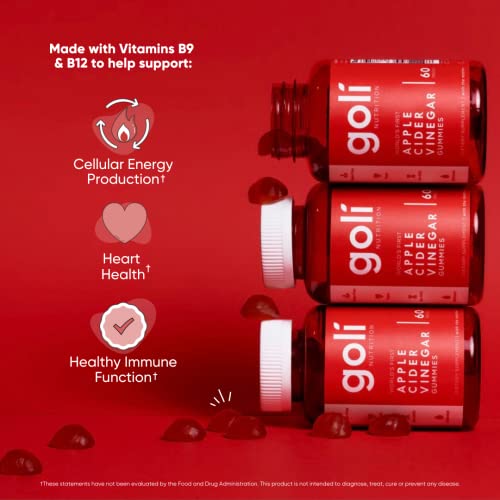Goli Apple Cider Vinegar Gummy Vitamins Nutrition (2)