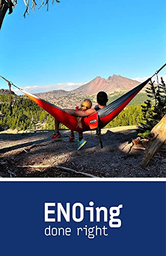 ENO - Eagles Nest Outfitters SingleNest Hammock, Portable Hammock for One, Khaki/Olive