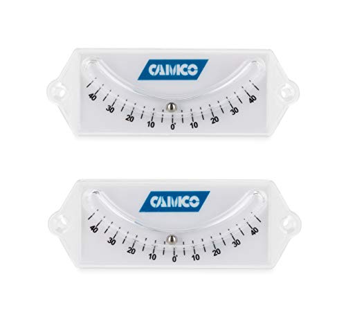 Camco 25553 Precision Curved Ball Levels , white