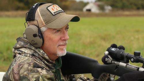 Walker's Game Ear Razor Slim Electronic Muff - Flat Dark Earth