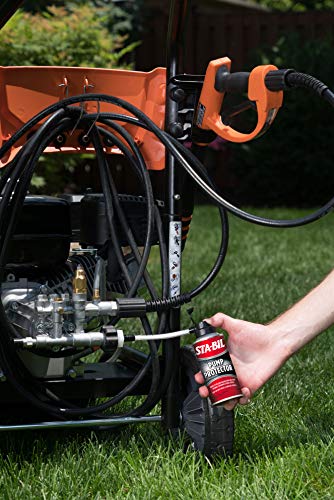 STA-BIL Pump Protector - Protects Pressure Washer Pump and Other Internal Components During Storage - Next Gen Anti-Freeze and Lubricant Formula, 4 oz. (22007-8PK)