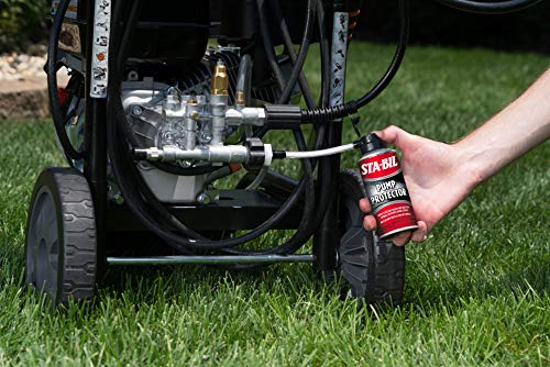 STA-BIL Pump Protector - Protects Pressure Washer Pump and Other Internal Components During Storage - Next Gen Anti-Freeze and Lubricant Formula, 4 oz. (22007-8PK)