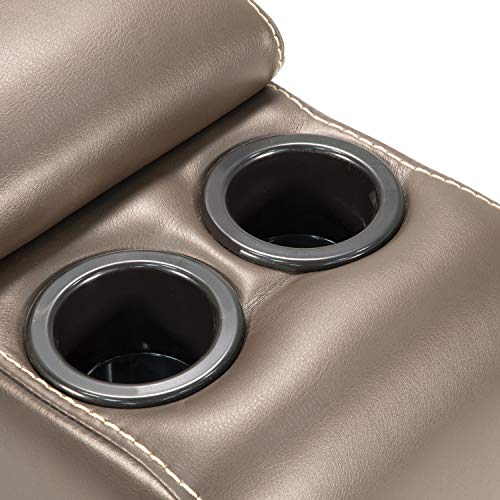 Thomas PAYNE-759233 Center Console - Seismic Series (Majestic Chocolate), 10" x 38" x 40"