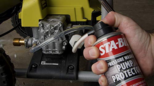 STA-BIL Pump Protector - Protects Pressure Washer Pump and Other Internal Components During Storage - Next Gen Anti-Freeze and Lubricant Formula, 4 oz. (22007-8PK)