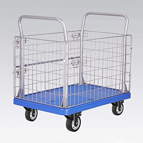 3" Swivel Caster Wheels with Safety Dual Locking and Polyurethane Foam No Noise Wheels, Heavy Duty - 250 Lbs Per Caster (Pack of 4)