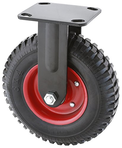 Steelex D2579 Fixed Heavy Duty Industrial Wheel, 8-Inch