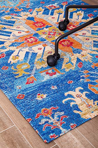 Anji Mountain Rug'd Collection Chair Mat For all Surfaces including Plush Carpets, 36 x 48-Inch, Las Cruces