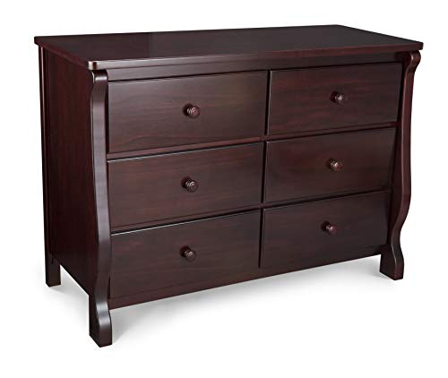 Delta Children Universal 6 Drawer Dresser, Espresso