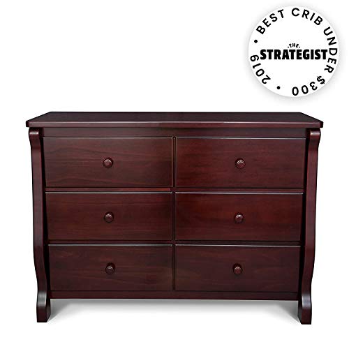 Delta Children Universal 6 Drawer Dresser, Espresso