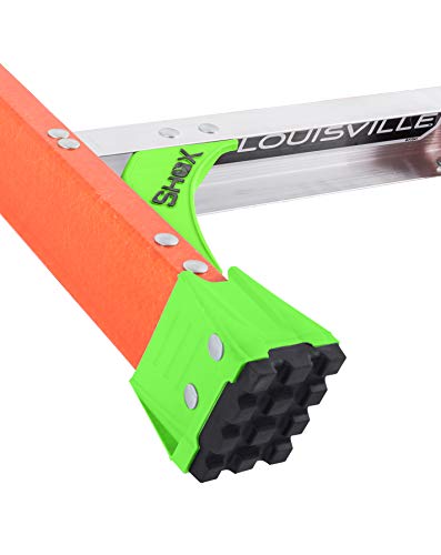 Louisville Ladder FXS1510 Cross Step/Shelf Ladder, 10-feet, Orange