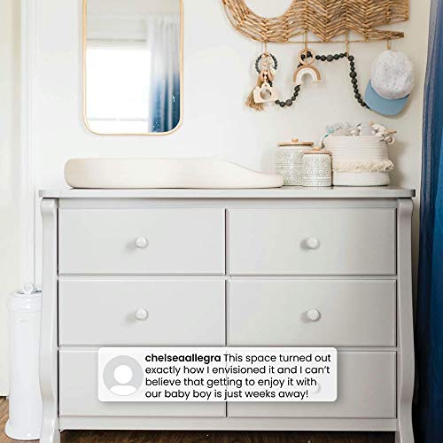 Delta Children Universal 6 Drawer Dresser, Espresso