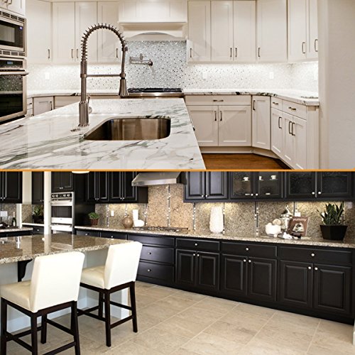 Litever Kitchen Under Cabinet LED Lighting Kits,3 PCS 1 Feet Super Bright LED Light Bars per Set, Daylight White 20W 1000 Lumen Dimmable Plug in for Kitchen Cabinets Counters Cases 5000K (3 Bars Kit)