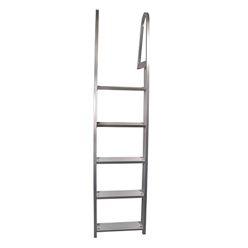 Extreme Max 3005.3383 Aluminum Pontoon/Dock Ladder - 5-Step