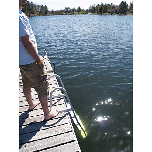 Extreme Max 3005.3383 Aluminum Pontoon/Dock Ladder - 5-Step