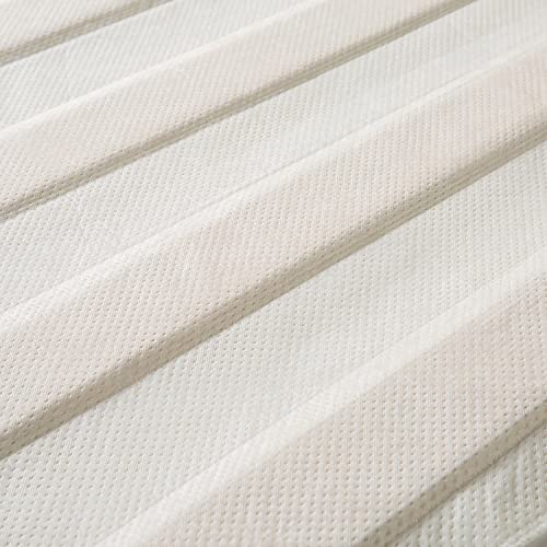 ZINUS Compack Fabric Covered Wood Slats / Bunkie Board / Box Spring Replacement, Natural, King