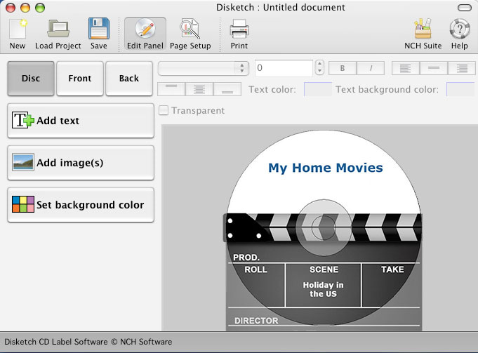 Disketch Disc Label Software for Mac Creates Labels and Covers for CD or DVD [Download]