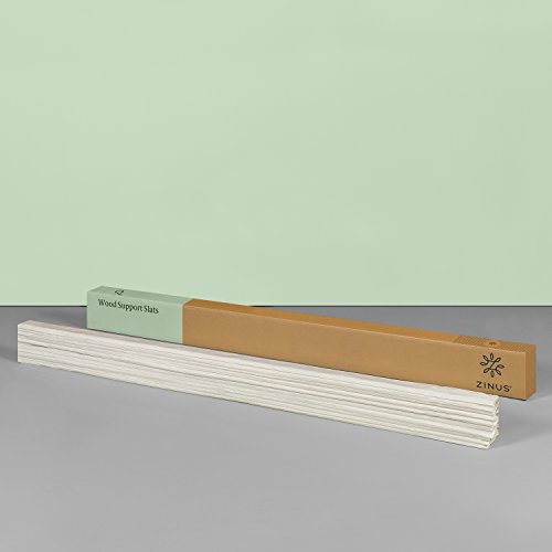 ZINUS Compack Fabric Covered Wood Slats / Bunkie Board / Box Spring Replacement, Queen