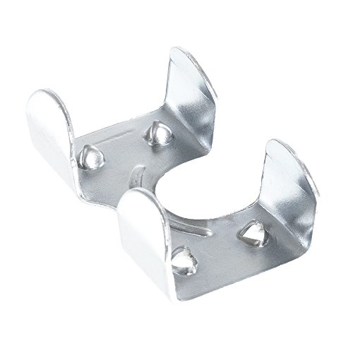 Heavy Duty Zinc Plated Double Rope Clamps Fits 3/8-inch, 1/2-inch, 5/8-inch and 1/4-inch Ropes Cords – Multiple Pack Sizes Available