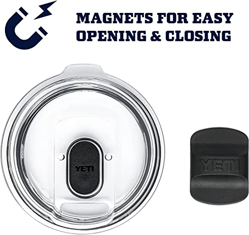 YETI Rambler 20 oz Tumbler, Stainless Steel, Vacuum Insulated with MagSlider Lid, Navy