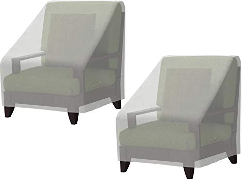 2 PK - SimpleHouseware Patio Lounge Deep-Seat Sofa Cover, 32 x 39 x 29 Inches