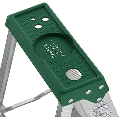 Louisville Ladder AS4008 AS4000 Ladder, 8 Feet, Aluminum