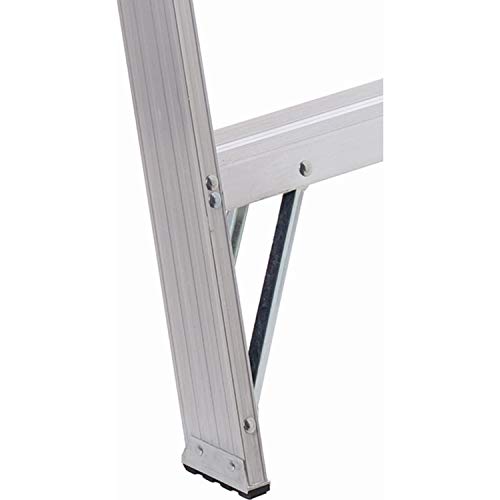 Louisville Ladder AS4008 AS4000 Ladder, 8 Feet, Aluminum