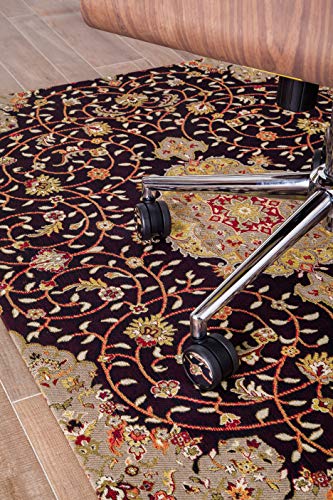 Anji Mountain Rug'd Collection Chair Mat for Hard Surfaces and Commercial Carpets, 36 x 48-Inch, Altamira