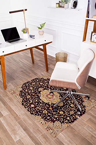 Anji Mountain Rug'd Collection Chair Mat for Hard Surfaces and Commercial Carpets, 36 x 48-Inch, Altamira