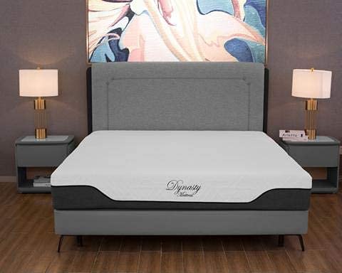 DynastyMattress 10-Inch CoolBreeze Gel Memory Foam Mattress for RV, Camper, Trailer-Short King RV Size