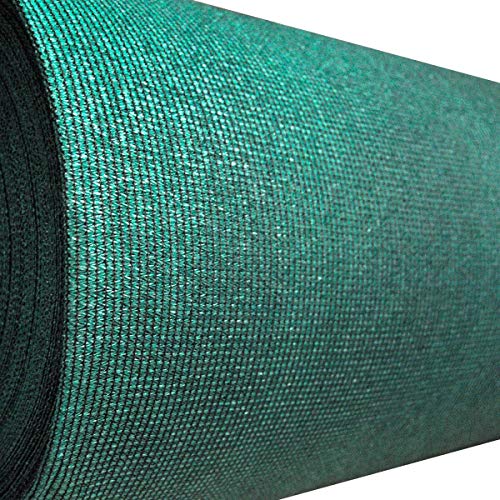 Easy Gardener 74100 Sun Screen Fabric, 6' X 100', Heavy Green