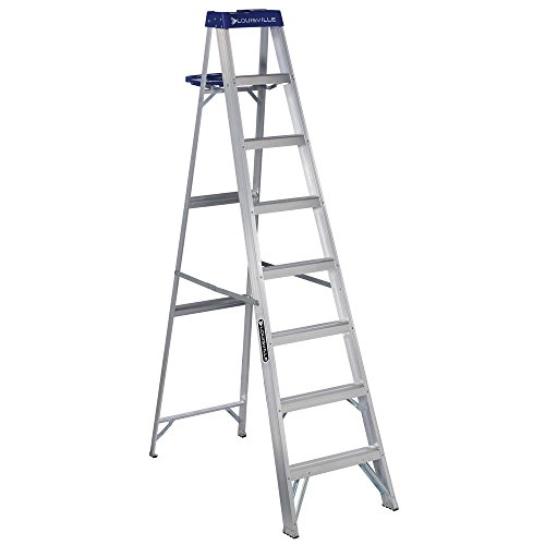 Louisville Ladder AS2108 Step Stepladder, 8-Feet, 8 Ft