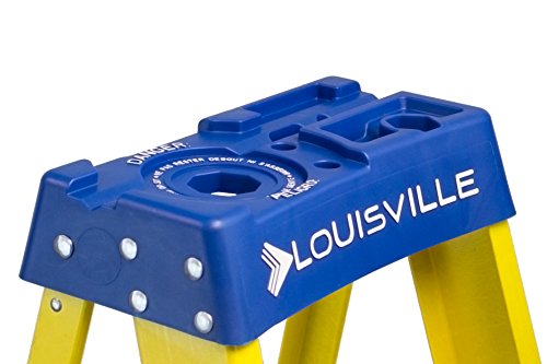 Louisville Ladder FS2005 Fiberglass Step Ladder, 5-Feet/250lb, Yellow